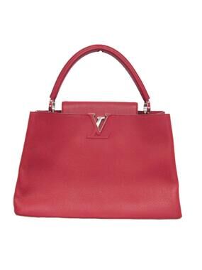 Louis Vuitton Capucines Bag Leather Mm #255445L17B